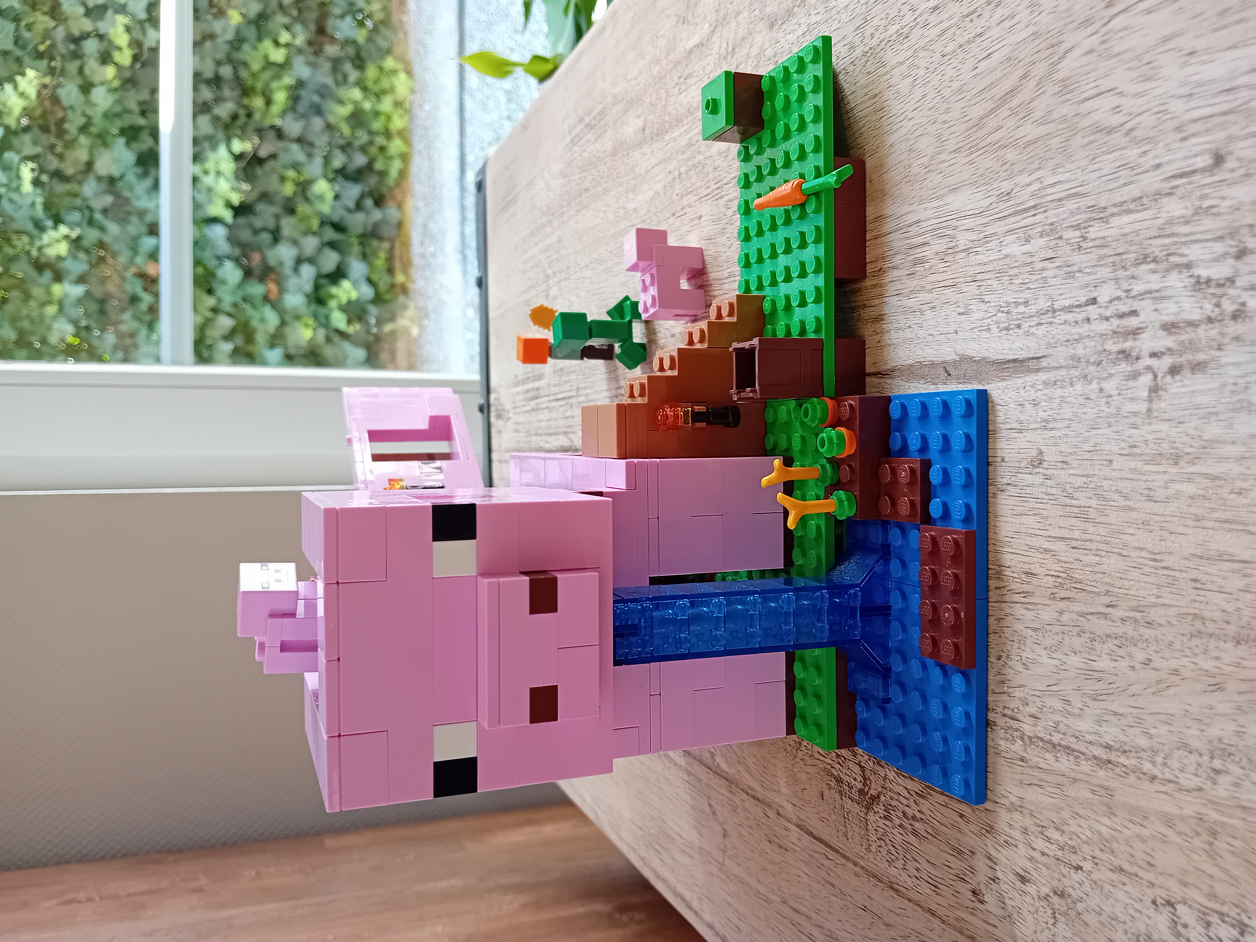LEGO Minecraft 21170 Het Varkenshuis - Compleet met doos & handleiding