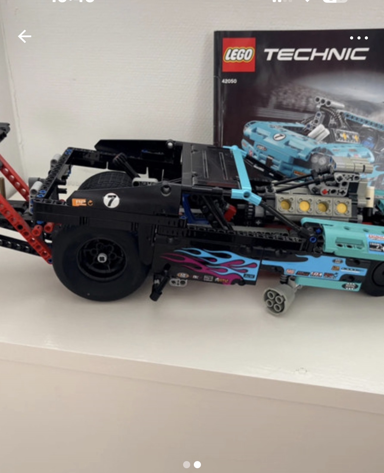 LEGO Technic 42050 Drag Racer - Compleet met instructies