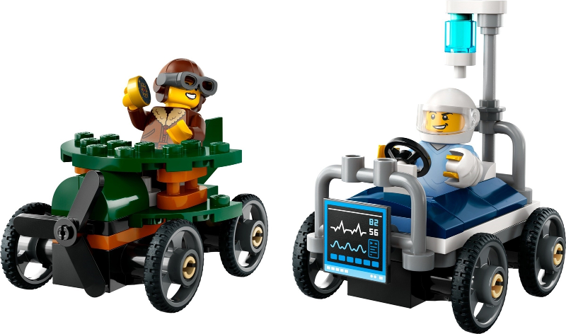 LEGO 60459 Airplane vs. Hospital Bed — LEGO te koop op BrickVillage
