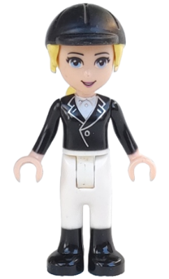 LEGO Minifiguur Friends Katharina - Black Riding Jacket, Black Riding Helmet (frnd0020) — LEGO te koop op BrickVillage