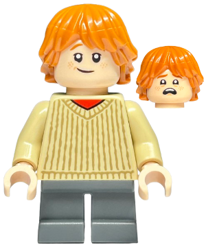 LEGO Minifiguur Ron Weasley - Tan Sweater (hp482) — LEGO te koop op BrickVillage