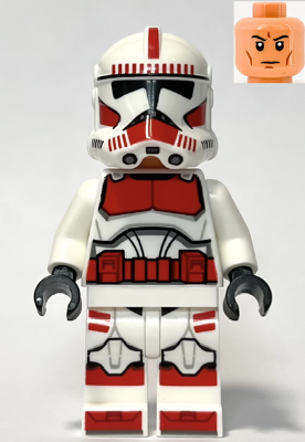 LEGO Minifiguur Clone Shock Trooper, Coruscant Guard (Phase 2) - Nougat Head (sw1305) — LEGO te koop op BrickVillage