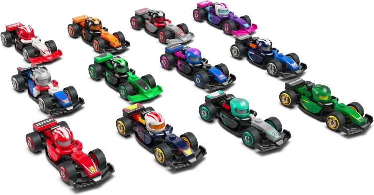 LEGO 71049-2 F1 Collectible Race Cars (Complete Series of 12 Complete Race Car Sets) — LEGO te koop op BrickVillage