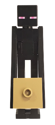 LEGO Minifiguur Enderman - Tan Block with Dark Tan Top (min066) — LEGO te koop op BrickVillage