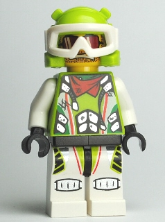 LEGO Minifiguur Team X-treme Daredevil 3 (MAX-treme) - Wrap Helmet (wr020) — LEGO te koop op BrickVillage