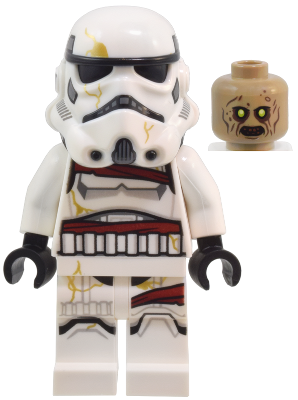 LEGO Minifiguur Night Trooper - White Helmet (sw1358)