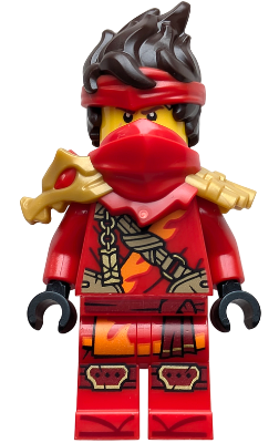 LEGO Minifiguur Kai - Dragons Rising, Tunic with Strap and Charm, Dragon Shoulder Armor (njo0967) — LEGO te koop op BrickVillage