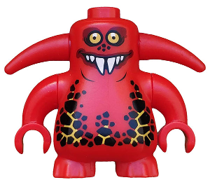 LEGO Minifiguur Scurrier - 6 Teeth (nex033) — LEGO te koop op BrickVillage