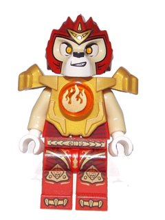 LEGO Minifiguur Laval - Fire Chi, Heavy Armor, Tan Arms (loc093) — LEGO te koop op BrickVillage