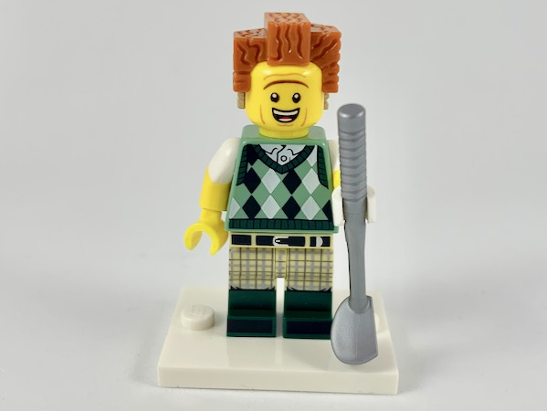 LEGO coltlm2-12 coltlm2 Gone Golfin' President Business, The LEGO Movie 2 (Complete Set with Stand and Accessories) — LEGO te koop op BrickVillage