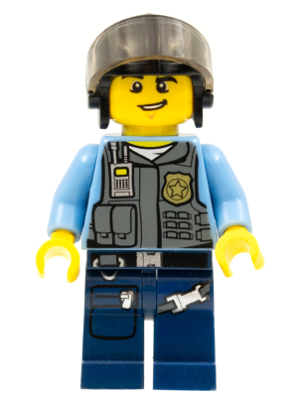 LEGO Minifiguur Police - LEGO City Undercover Elite Police Officer 2 (cty0361) — LEGO te koop op BrickVillage
