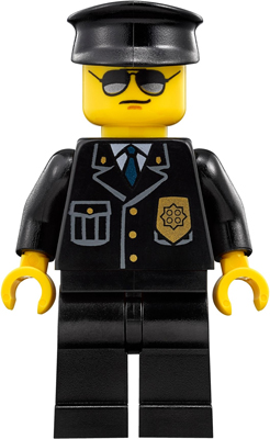 LEGO Minifiguur Prison Guard (njo0234)
