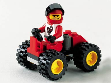 LEGO 6619 Red Four Wheel Driver