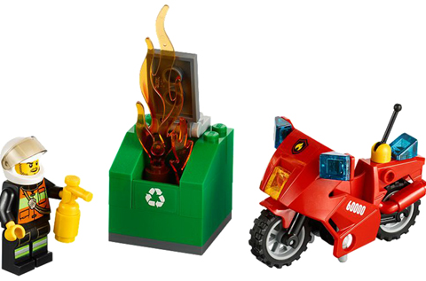 LEGO 60000 Fire Motorcycle