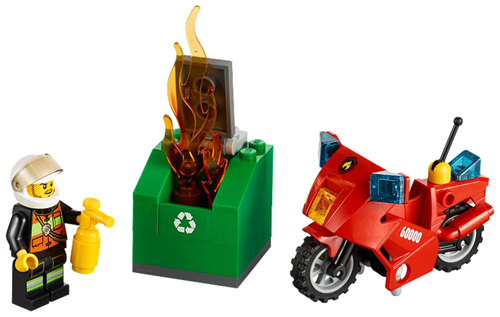LEGO 60000 Fire Motorcycle — LEGO te koop op BrickVillage