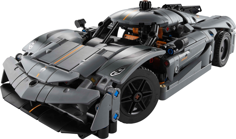 LEGO 42173 Koenigsegg Jesko Absolut Gray Hypercar — LEGO te koop op BrickVillage