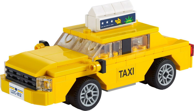 LEGO 40468 Yellow Taxi — LEGO te koop op BrickVillage