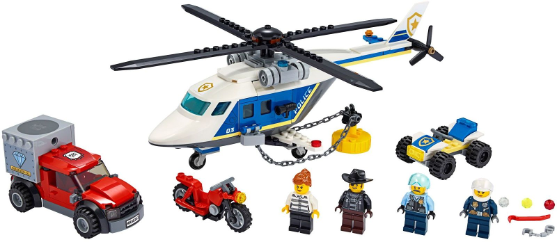 LEGO 60243 Police Helicopter Chase — LEGO te koop op BrickVillage