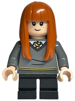 LEGO Minifiguur Susan Bones - Hufflepuff Sweater, Black Short Legs, Flexible Rubber Hair (hp149a) — LEGO te koop op BrickVillage