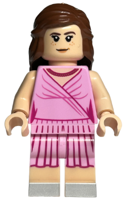 LEGO Minifiguur Hermione Granger - Bright Pink Dress, Legs (hp225) — LEGO te koop op BrickVillage