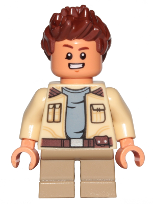 LEGO Minifiguur Rowan - Tan Jacket (sw0851) — LEGO te koop op BrickVillage
