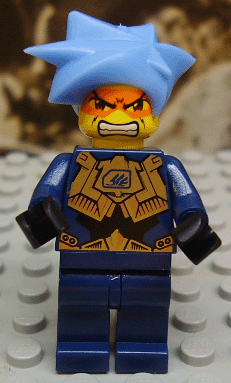 LEGO Minifiguur Hikaru - Gold Armor (exf016) — LEGO te koop op BrickVillage